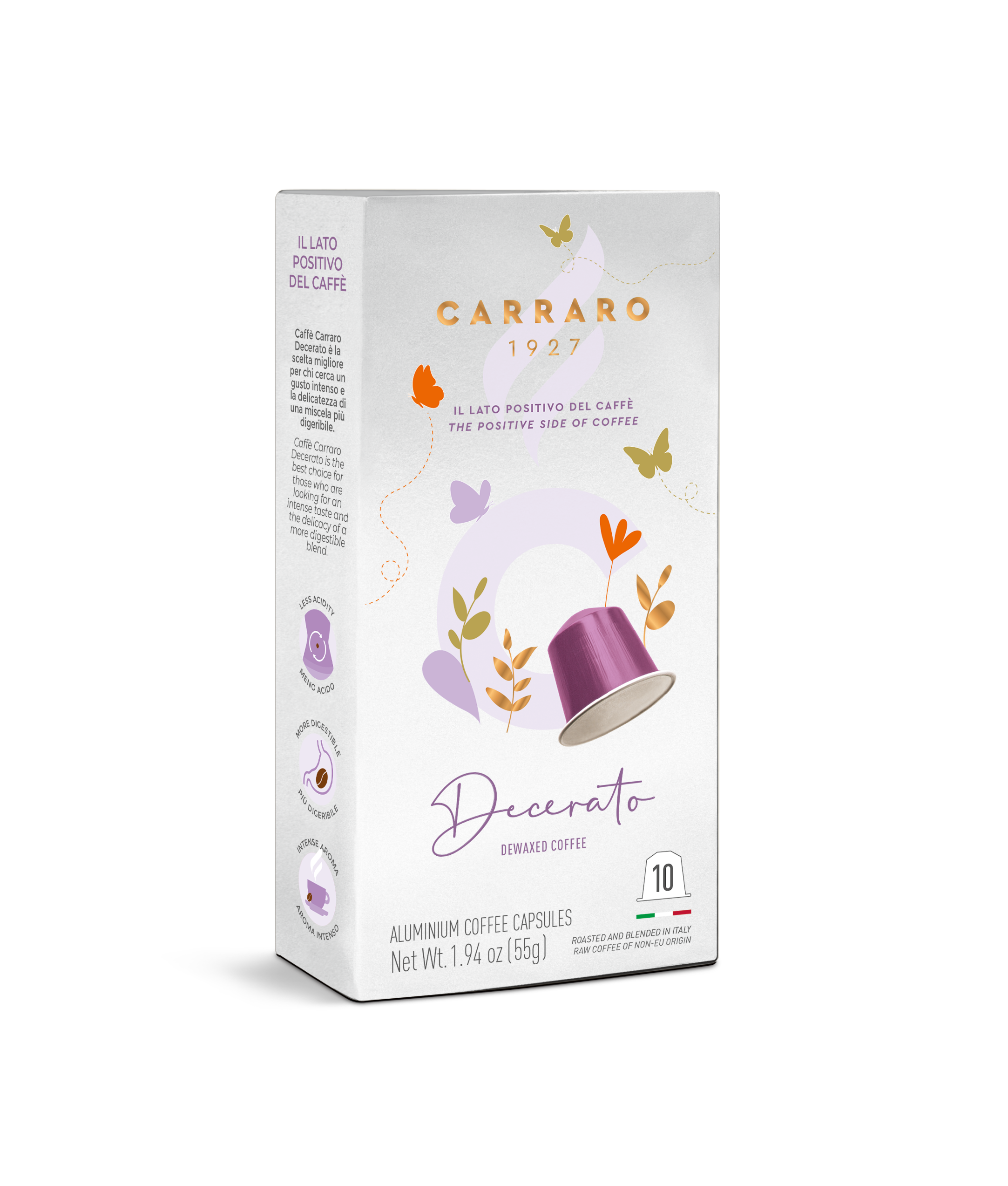 Decerato, Aluminium Compatible Nespresso® Capsules